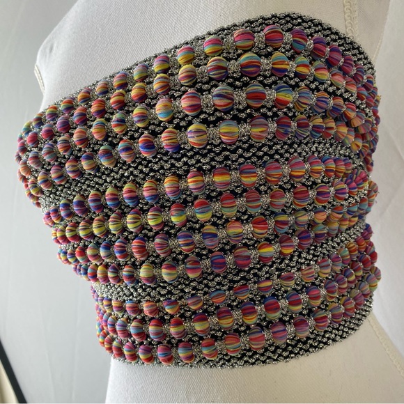 Forever 31 s colorful tube top bandeau - Picture 12 of 15